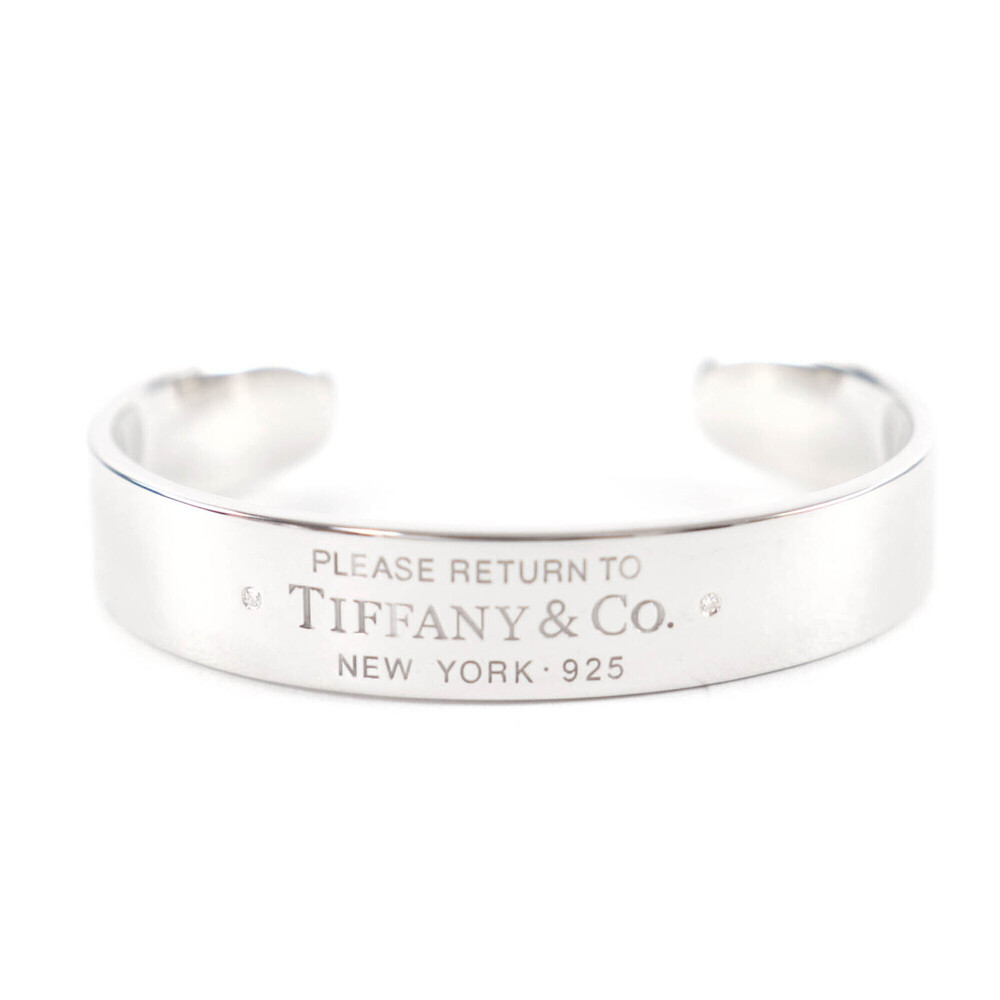 TIFFANY Authentic Silver Diamond Bracelet